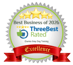 Three best rated badge, Dog trainer Norwich